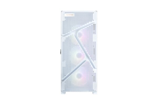 Enermax MarbleShell MS31 - Mid tower - utvidet ATX (E-ATX) - sidepanel med vindu (herdet glass) - ingen strømforsyning (ATX) - hvit - USB/lyd