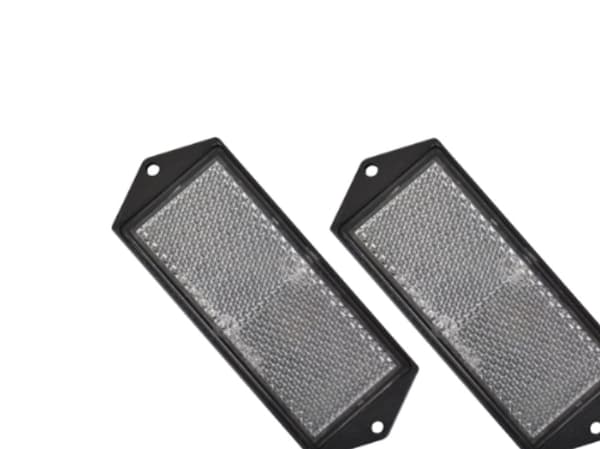 Refleks hvid 104x40 2 stk. (Re)