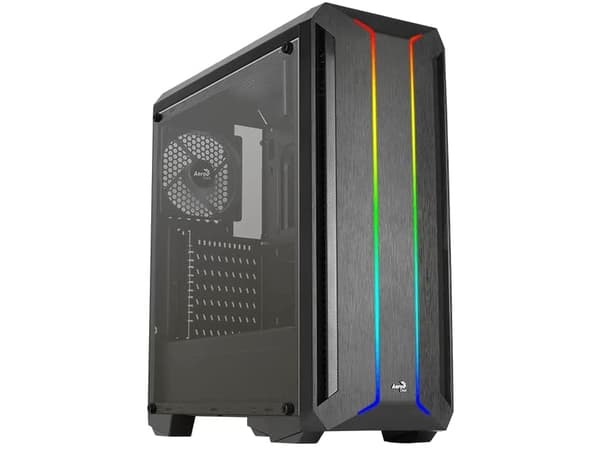 AeroCool - - ingen strömförsörjning (ATX) - USB/ljud