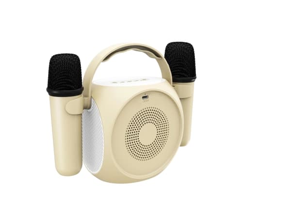 Partymic2 Langaton kaiutin RGB + 2 langallista mikrofonia