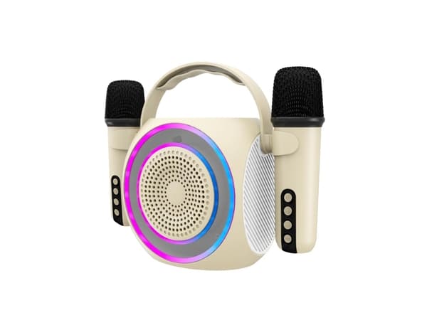 Celly PARTYMIC2, 6,6 cm, 6 W, 4 O, Trådløs, 10 m, Hvit Hvit
