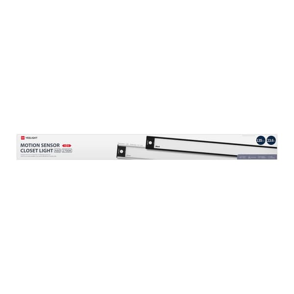 Yeelight - Motion Sensor Closet Light A60 (Black 2700K)