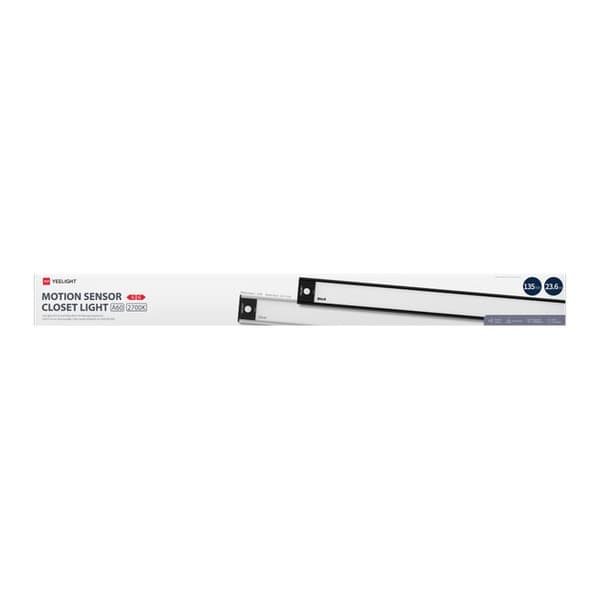 Yeelight - Motion Sensor Closet Light A60 (Silver 2700K): Silver, Vit