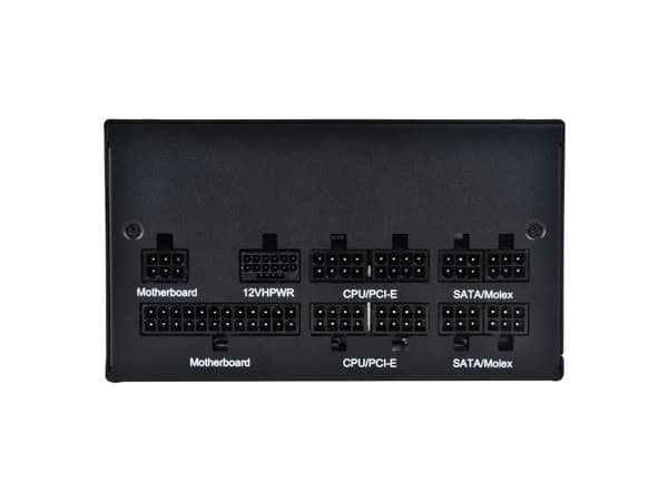 SilverStone DA750R Gold - Strømforsyning (intern) - helt modulær - ATX12V 3.0 - 80 PLUS Gold - AC 90-264 V - 750 watt - aktiv PFC - svart