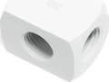 Miniatyrbild 5 av 5: Alphacool 17629, Vattenblock, mässing, Vit, 1/4", 22 mm, 30 mm