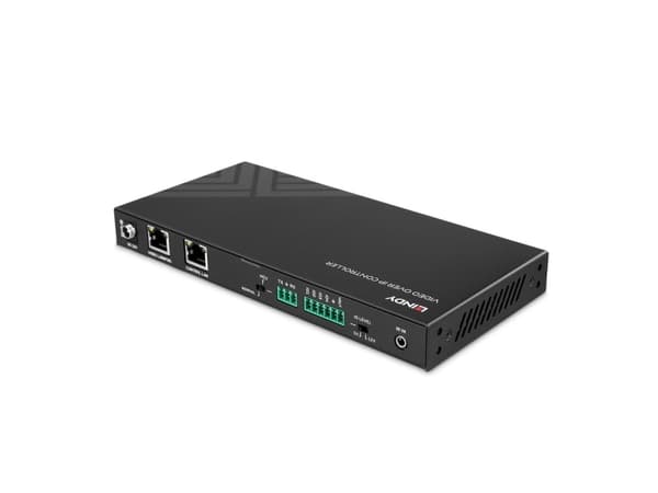 Lindy 38395, 3840 x 2160 pixlar, Repeater för AV-utrustning, 100 m, Kabel, Svart
