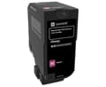 Miniatyrbild 3 av 5: Lexmark - Lång livslängd - magenta - original - tonerkassett LCCP, Lexmark Corporate - för Lexmark CS725de, CS725dte