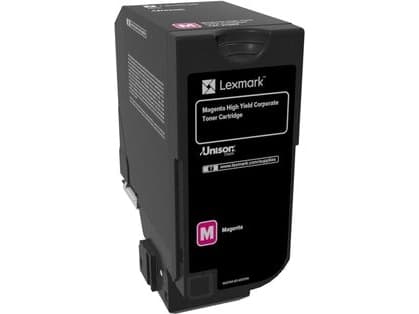 Lexmark - Lång livslängd - magenta - original - tonerkassett LCCP, Lexmark Corporate - för Lexmark CS725de, CS725dte