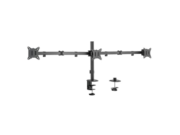 LogiLink BP0173, Klemme, 7 kg, 43,2 cm (17"), 68,6 cm (27"), 100 x 100 mm, Sort Sort