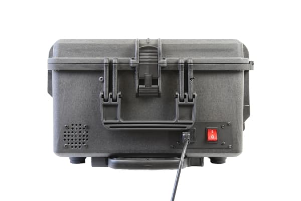 LEBA NoteCase Falcon - Förvaringslåda - för 12 surfplattor - USB-C - låsbar - polypropensampolymer - svart - skärmstorlek: upp till 11 tum