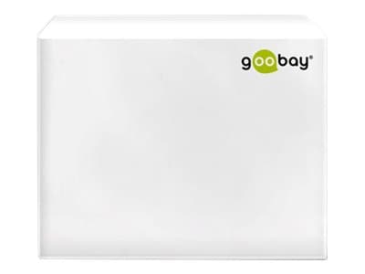 goobay - Strömomvandlare - DC 12 V - 3000 Watt - utgångskontakter: 2 - svart