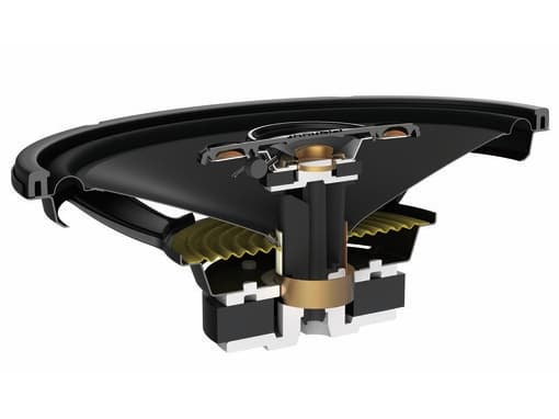 Pioneer TS-A6881F, 4-tie, 350 W, 80 W, 4 ohmia (O), 90 dB, 30 - 32000 Hz