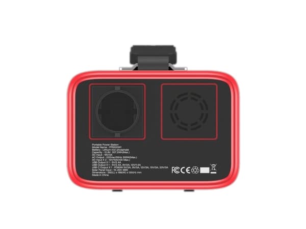 Energizer kraftstasjon | AC 300W | 307,2 Wh | LiFePO4
