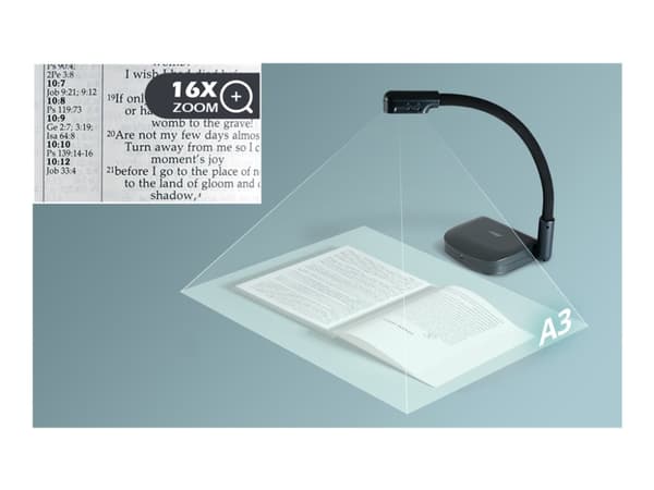 AVer AVerVision U70i - Dokumentkamera - farge - 13 000 000 piksler - 3840 x 2160 - lyd - USB 2.0