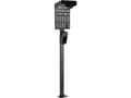Miniatyrbilde 1 av 5: InLine 59989B, Sort, Stål, Inne & Ute, 280,5 mm, 200 mm, 1567 mm