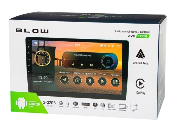 Radio BLÅS AVH-9991 1DIN