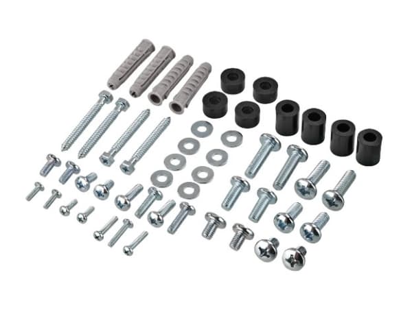 Hama 00220849, 100 x 100 mm, 400 x 400 mm, 6 - -6°, 6°, Aluminium, Plast, Stål, Sort