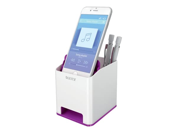 Leitz WOW Sound - Kynäteline - polystyreeni (PS) - violetti