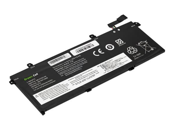Green Cell - Batteri til bærbar PC (tilsvarer: Lenovo L18C3P71, Lenovo L18C3P72, Lenovo L18L3P73, Lenovo L18M3P73, Lenovo L18M3P74) - litiumpolymer -