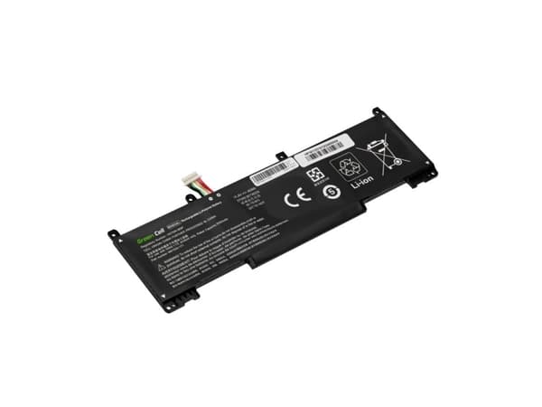 Green Cell - Batteri til bærbar PC (tilsvarer: HP RH03XL, HP M02027-005) - litiumpolymer - 3-cellers - 3550 mAh