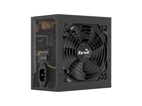 Aerocool Integrator Gold 1000W, 1000 W, 100 - 240 V, 47 - 63 hz, 13 - 6.5 A, Aktiv, 130 W Sort