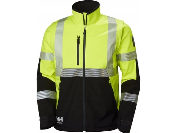Kurtka męska Helly Hansen Reflective jacket HELLY HANSEN ICU Softshell, yellow XL