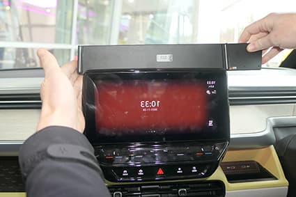 Brodit 655844, Kiinnitysalusta, Auto, Musta, Yksivärinen, ABS, Asetaali