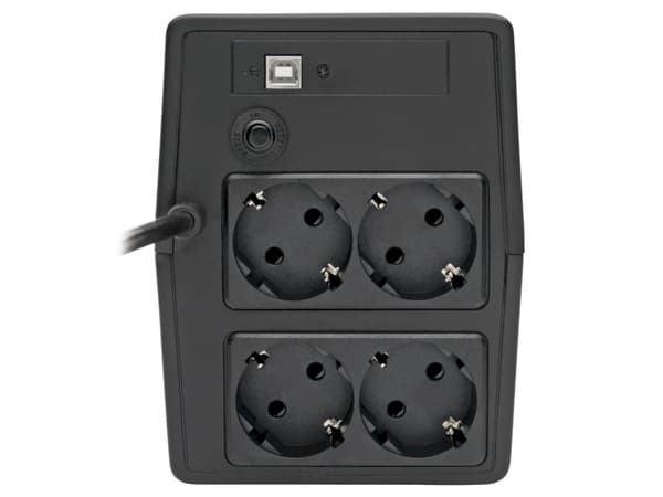 Tripp Lite OMNIVSX850D, Linje-Interactive, 0,85 kVA, 480 W, Sinus, 220 V, 240 V Sort