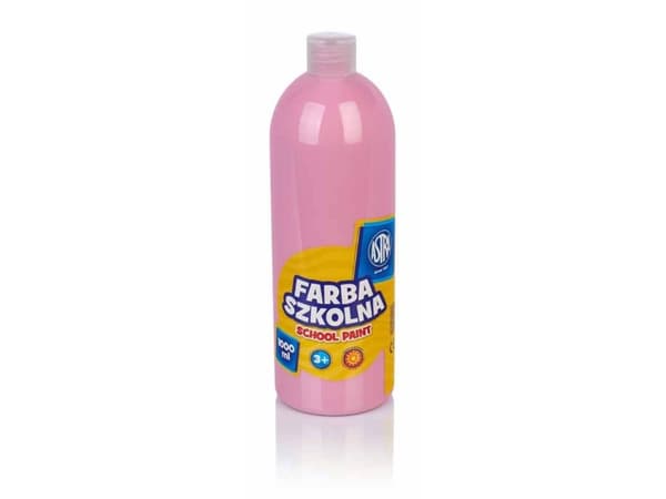 Astra Koulumaali 1000 ml vaaleanpunainen (301217061)
