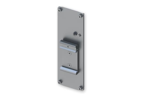 Teltonika TSW2 - DIN-skinnepanel - med DIN-skinneholder