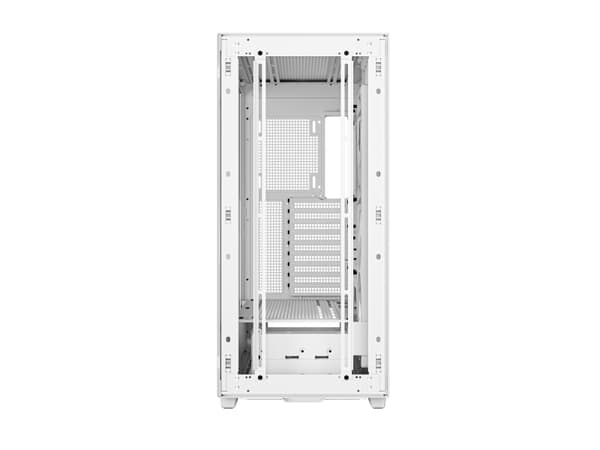 DeepCool MORPHEUS - ATX Max chassis - utvidet ATX (E-ATX) - sidepanel med vindu (herdet glass) - ingen strømforsyning (ATX / PS/2) - hvit - USB/lyd
