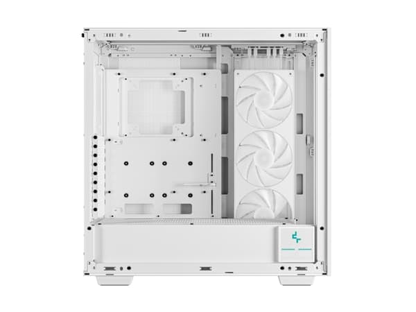 DeepCool MORPHEUS - ATX Max chassis - utvidet ATX (E-ATX) - sidepanel med vindu (herdet glass) - ingen strømforsyning (ATX / PS/2) - hvit - USB/lyd