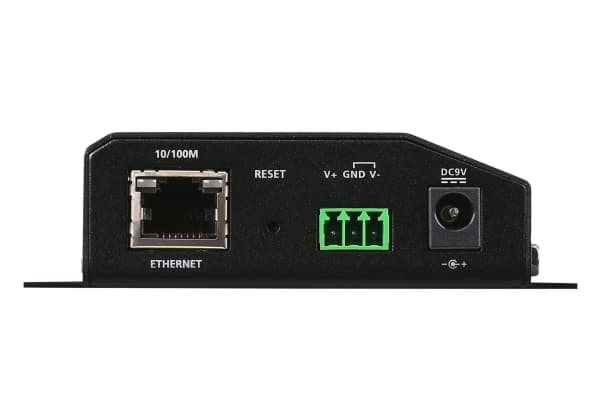 ATEN SN3002, 10/100Base-T(X), DC, 9/48 V, RSA, SNMP, SNMPv2, SSH, TLS, LAN, virta, tila, 210 g