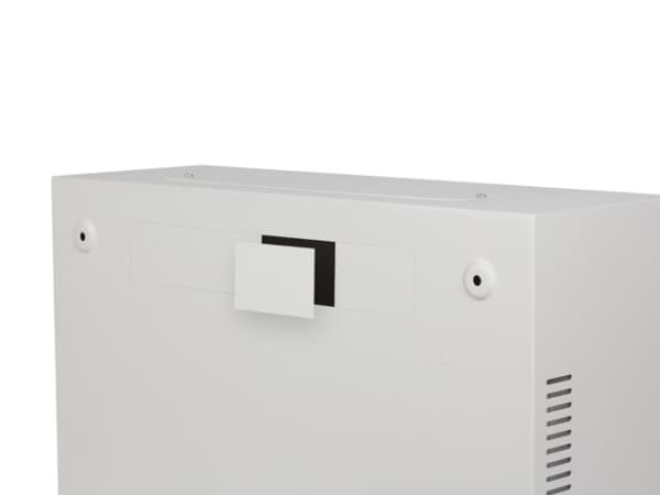 Lanberg WAF1 Series - Rack skåp - 540 x 200, låg profil, monterad - väggmontering - grå, RAL 7035 - 4U - 19"