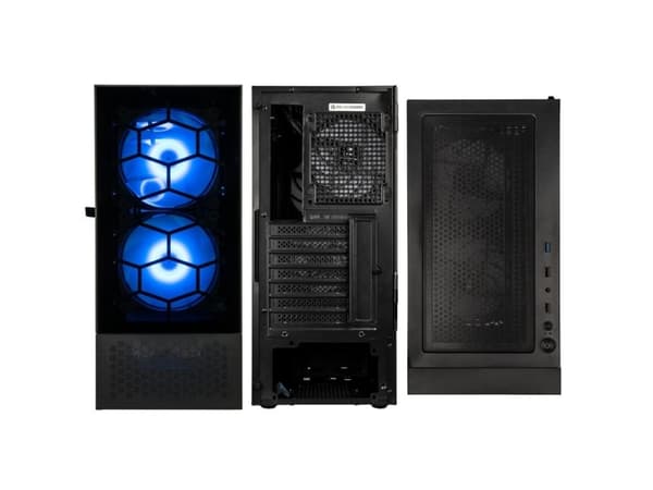 Kolink Observatory - - genomskinlig sidopanel - USB/ljud