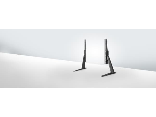 One For All Ultra Slim Line smart tv-stativ för bord (WM2870), 81,3 cm (32"), 177,8 cm (70"), 100 x 100 mm, 800 x 400 mm, -12 - 12°, Svart