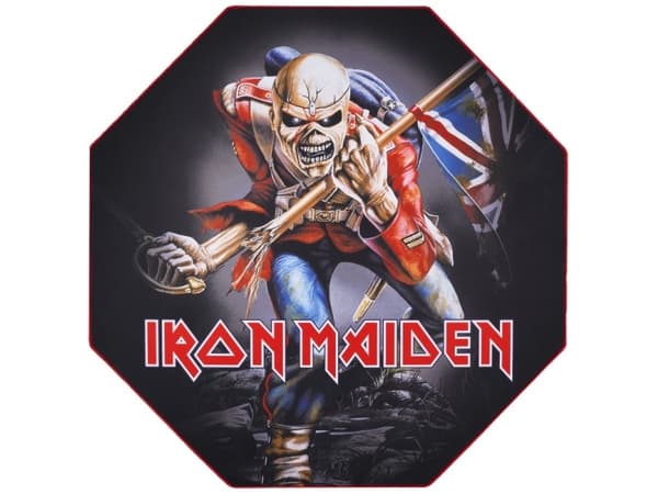 SuBsonic Iron Maiden - Golvmatta för gaming - åttahörning - 100 cm