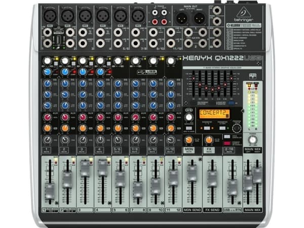 Behringer QX1222USB, 16 kanaler