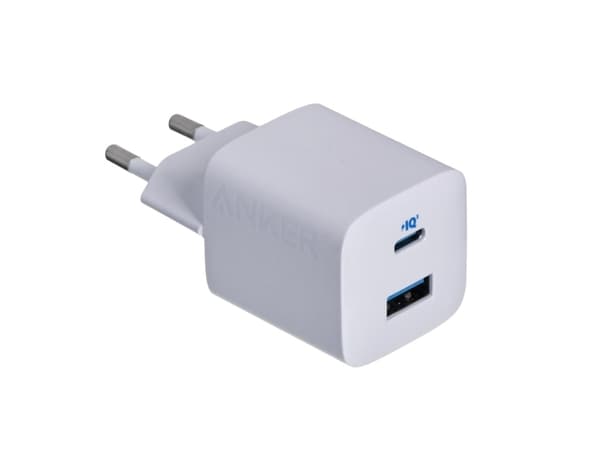 Anker Series 3 323 - Strömadapter - 33 Watt - utgångskontakter: 2 - vit