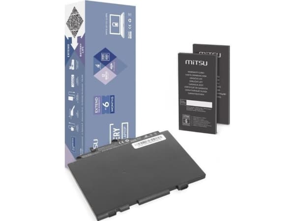 Bateria Mitsu Bateria HP SN03XL 725 820 G3 ELITEBOOK 2700mAh Bateria HP SN03XL 725 820 G3 ELITEBOOK 2700mAh