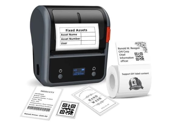 NIIMBOT B3S Etiketten-Drucker Thermotransfer 203 x 203 dpi Etikettenbreite (max.): 72 mm Akku-Betrieb, Bluetooth® (1AE08072001)