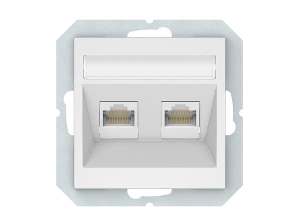 Vilma Comp Uttag 2Pl Wmat Klrj45-26E2-02 Qr