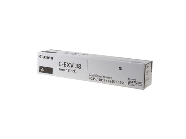Canon C-EXV 38, 34200 sider, Sort, 1 stykker