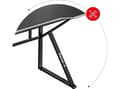 Miniatyrbilde 4 av 5: Huzaro skrivebord Huzaro Hero 1.6 sort 120 cmx60 cm