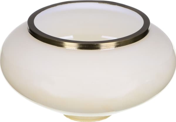 Activejet 5901443116646, Lampeskjerm, Ecru (farge), Glass, Lampa Rita, Soverom, Spise rom, Hjemme kontor, Stue, Kontor, 150 mm