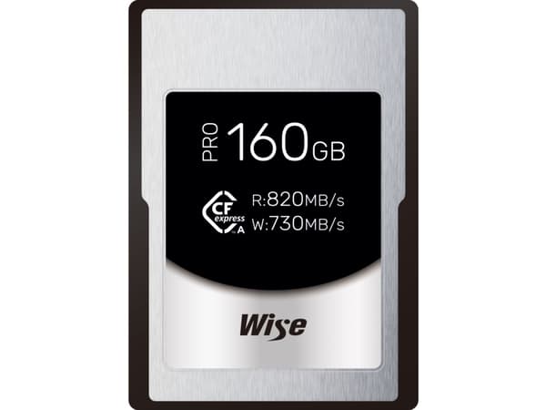 Kart over Wise CFX-A Pro CFexpress 160 GB (WI-CFX-A160P)