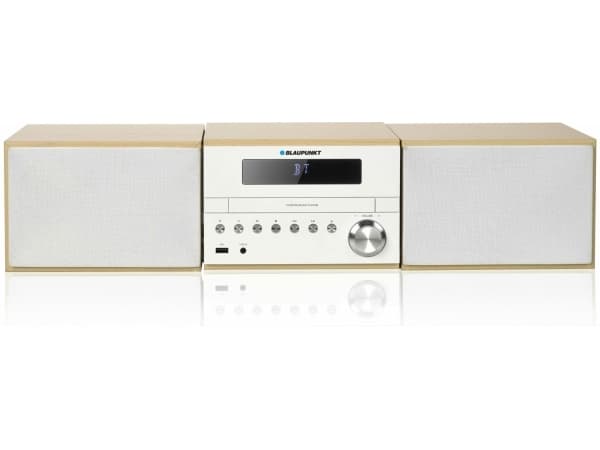 Blaupunkt MS45BT, Kodin mikroaudiojärjestelmä, Beige, 1 levyt, Kelkka, 50 W, Langaton