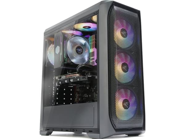 Zalman N5 MF, Midi Tower, PC, Svart, ATX, micro ATX, Mini-ITX, Plast, Stål, 15,8 cm