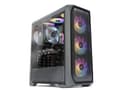 Miniatyrbild 1 av 3: Zalman N5 MF, Midi Tower, PC, Svart, ATX, micro ATX, Mini-ITX, Plast, Stål, 15,8 cm