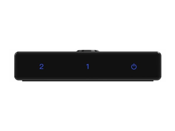 MicroConnect - Switch - 4K@60Hz Bi-riktad, 4:4:4 HDR - 2 x HDMI - skrivbordsmodell
